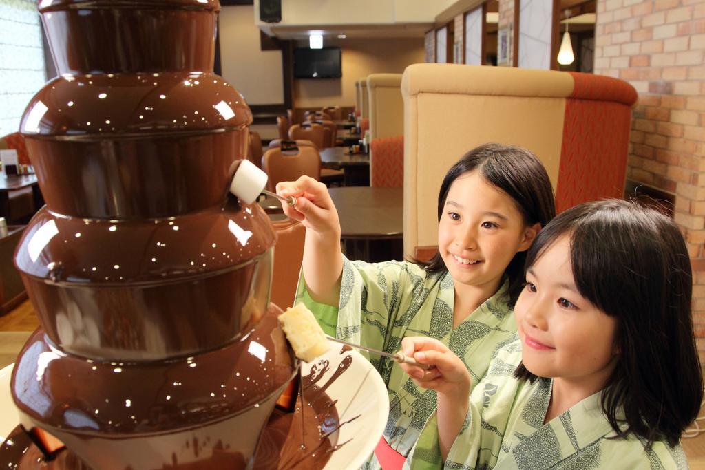 Iizaka Hotel Juraku Fukushima  Eksteriør billede